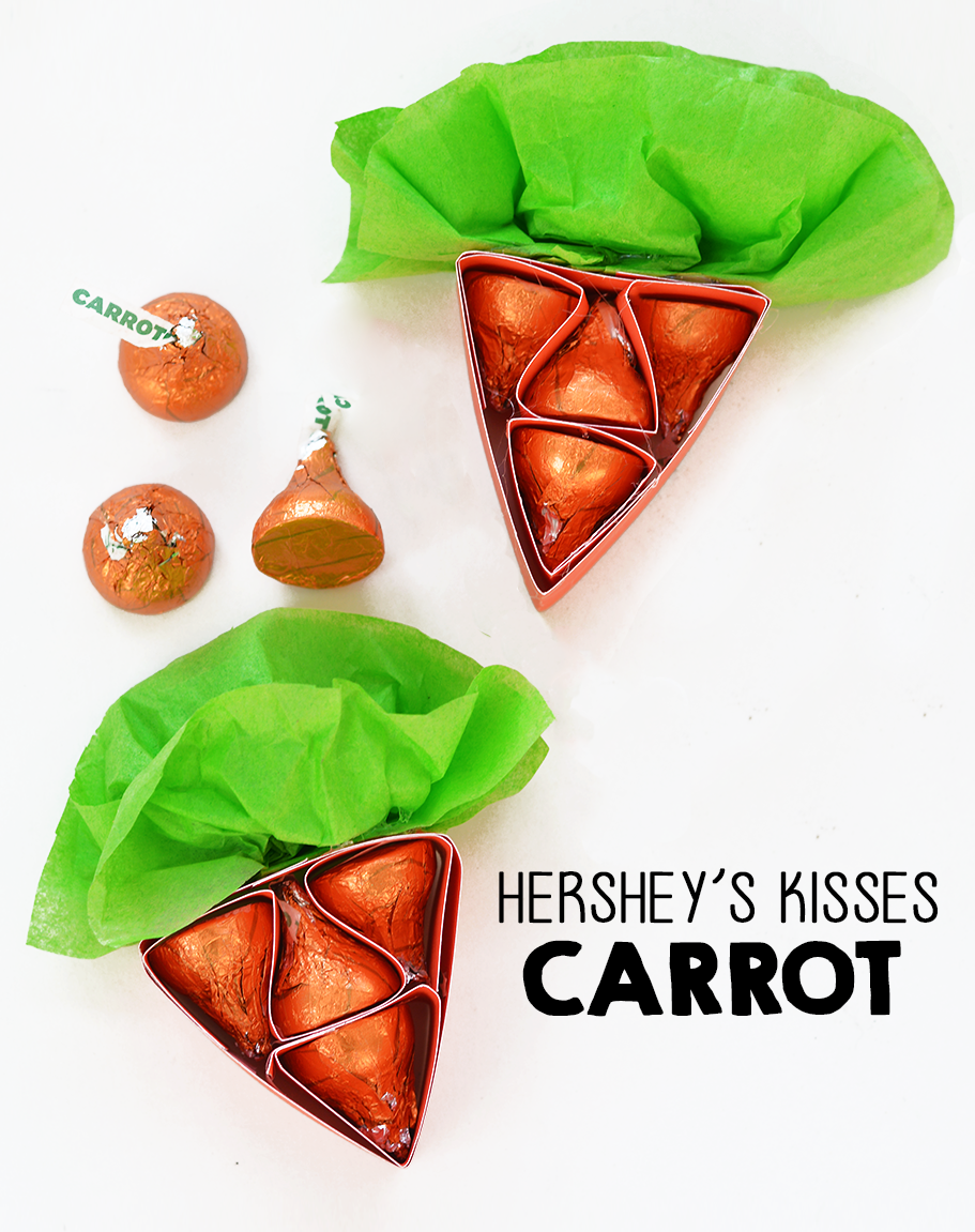 How To Make A Hershey's Kisses Carrot Treat For Easter!