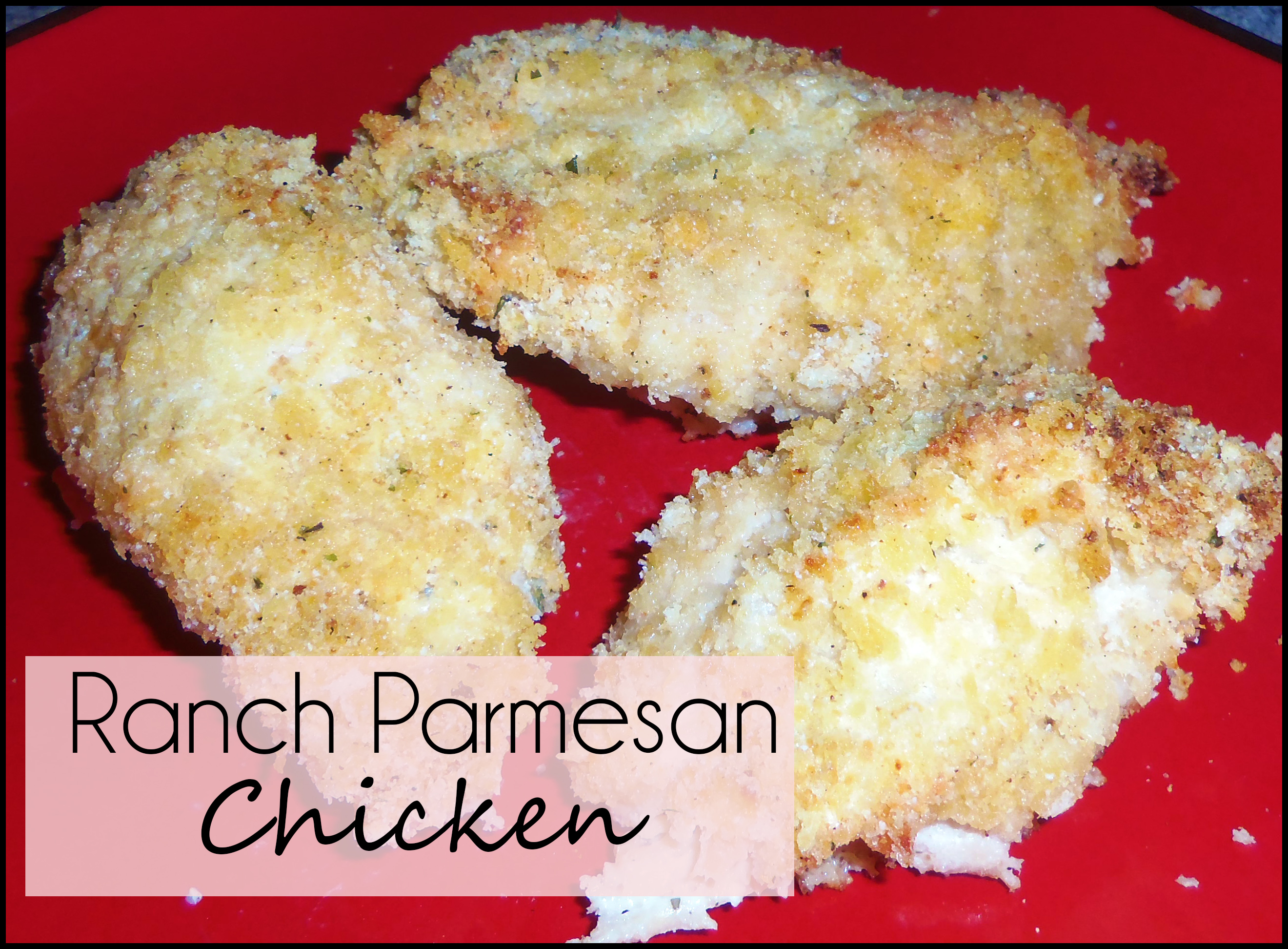 Ranch Parmesan Chicken Recipe... Tastes Amazing!