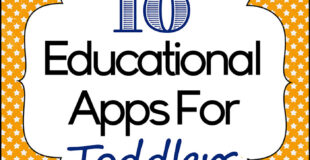 Top 10 Educational Apps For Toddlers www.iheartartsncrafts.com