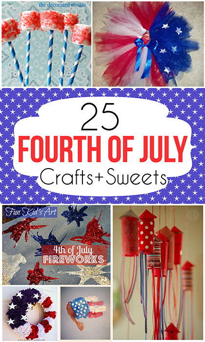 25 Fourth Of July Crafts And Sweets www.iheartartsncrafts.com