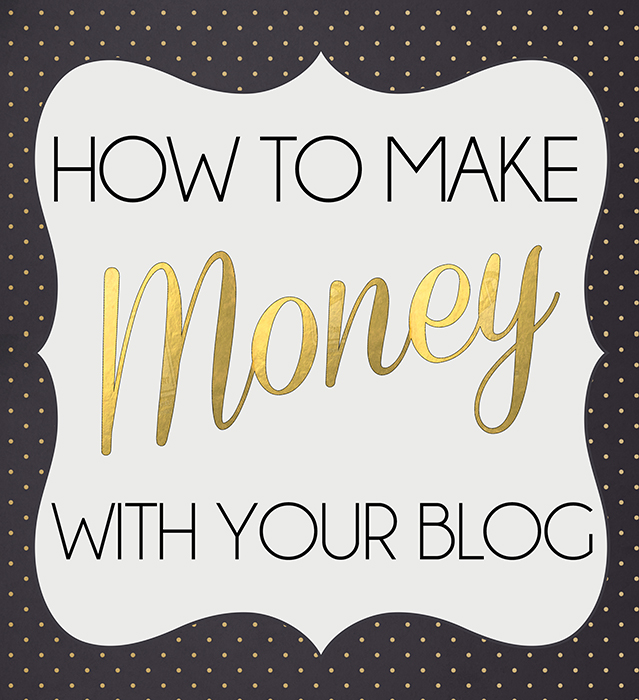How To Make Money With Your Blog www.iheartartsncrafts.com