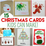15 Christmas Cards Kids Can Make!