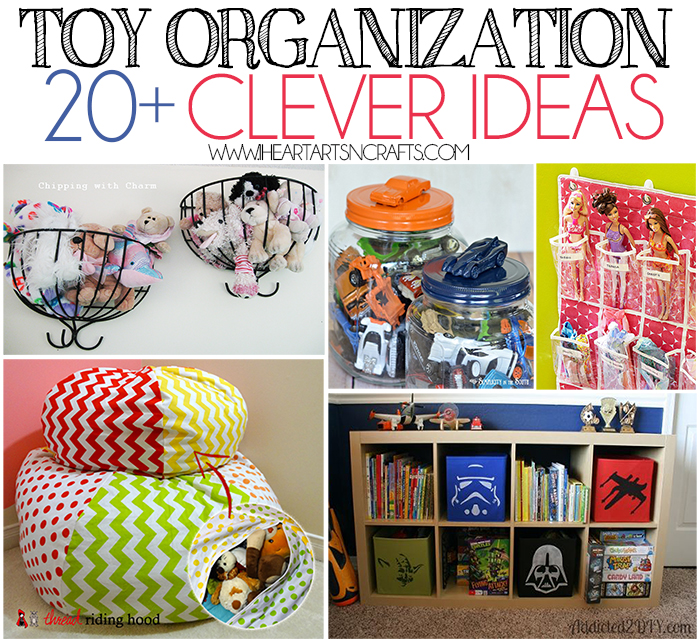 Toy Organization 20+ Clever Ideas