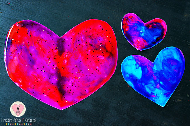 Cosmic Hearts - Colorful Valentine's Kids Craft