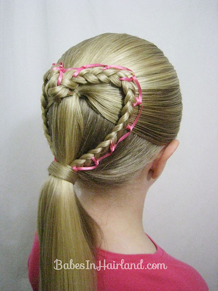 15 Adorable Valentine's Day Hairstyles For Girls - I Heart Arts n Crafts
