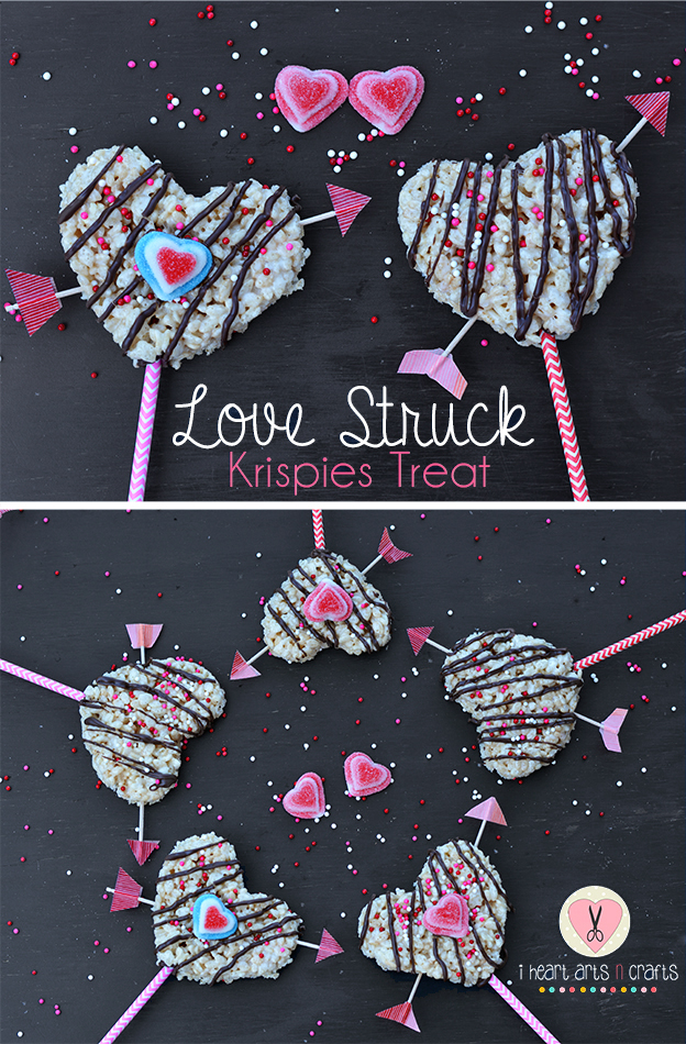 Love Struck Rice Krispies Treats Valentine Recipe