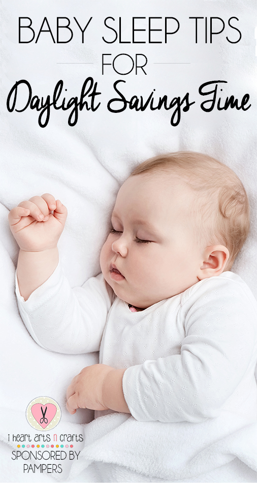 Baby Sleep Tips For Daylight Savings Time + Pampers Prize Pack Giveaway!