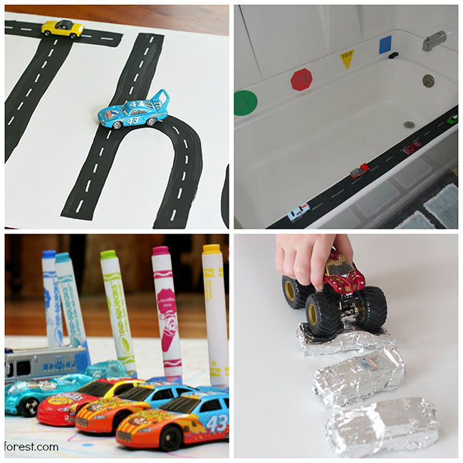 18+ Toy Car Activities