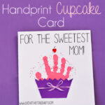 Handprint Cupcake Card