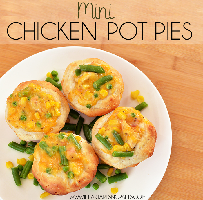 Toddler Approved Mini Chicken Pot Pies