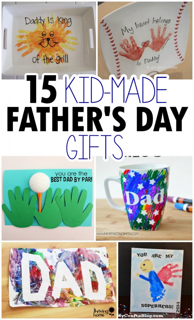 15 Kid-Made Father's Day Crafts