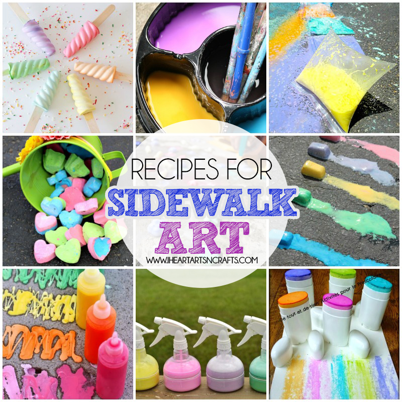 Recipes For Sidewalk Art