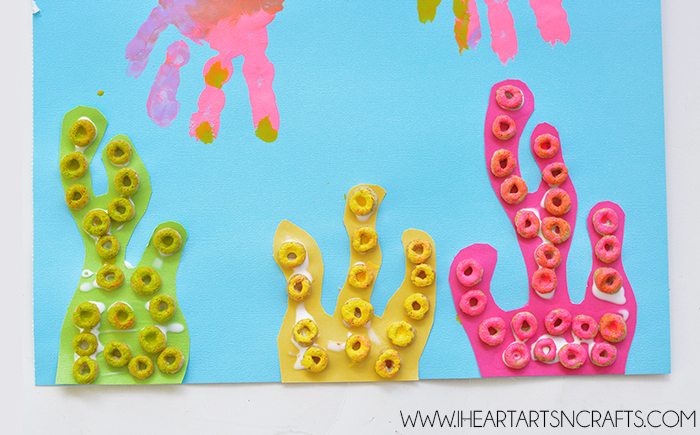 Handprint Jellyfish and Color Matching Activity