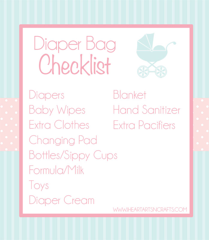 Pregnancy Resources: Diaper Bag Checklist, Hospital Checklist, & more!
