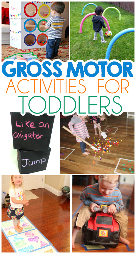 12+ Gross Motor Activities For Toddlers