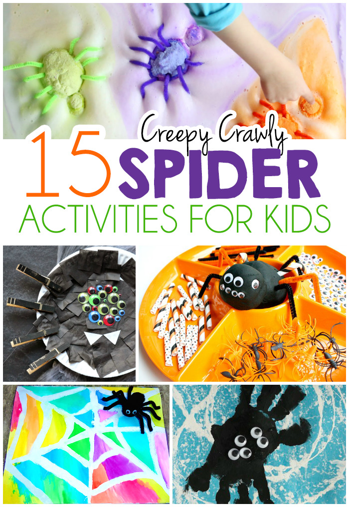 15 Creepy Crawly Spider Activities For Kids