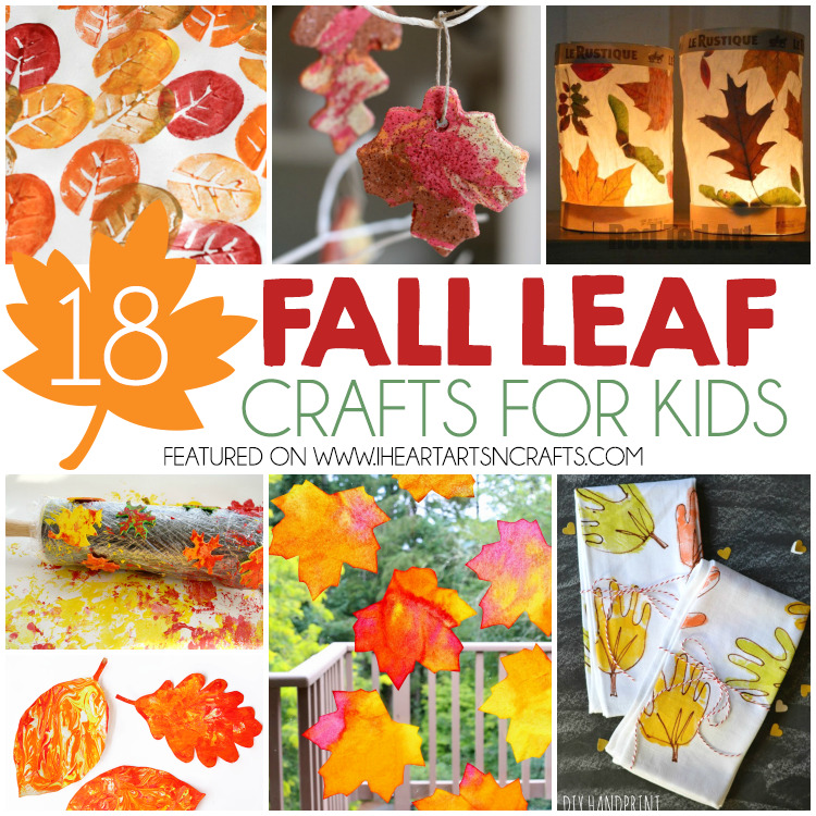18 Fall Leaf Crafts For Kids