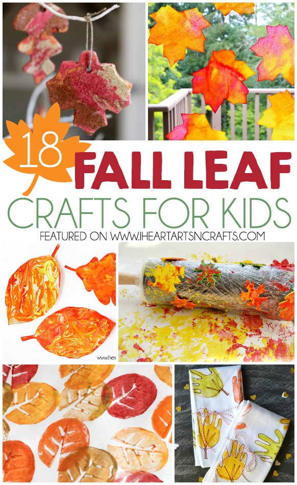 18 Fall Leaf Crafts For Kids