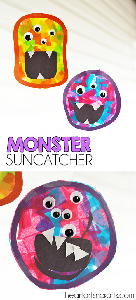 Monster Suncatcher Craft