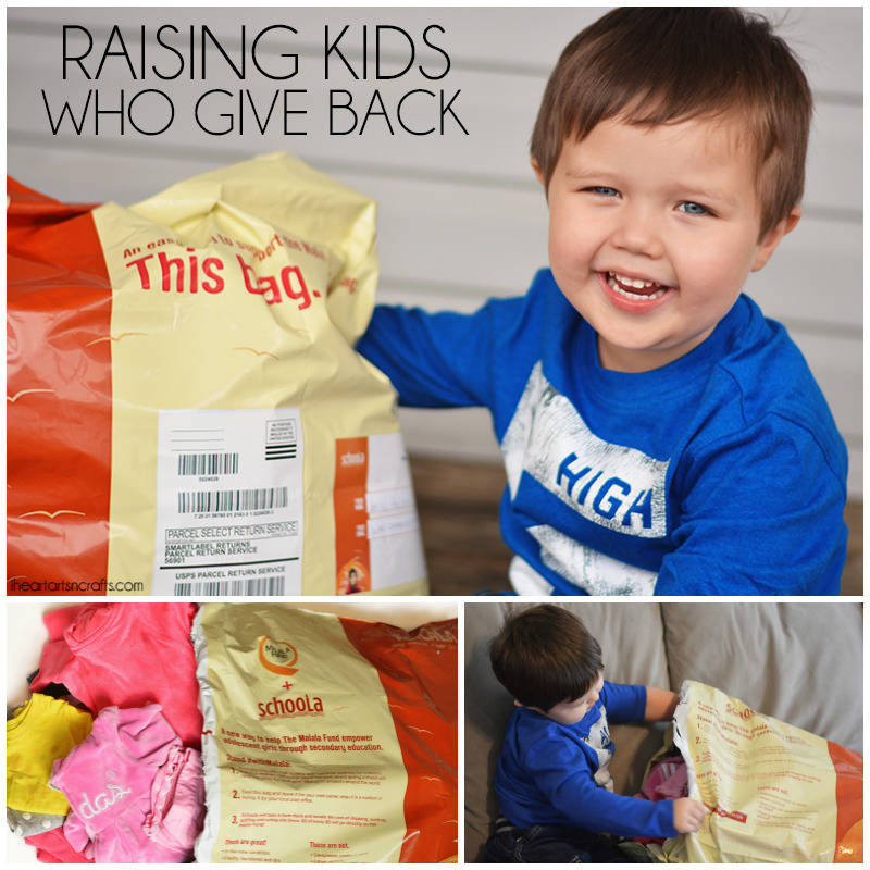 Raising Kids Who Give Back - Easy ways for you to teach your child to give.