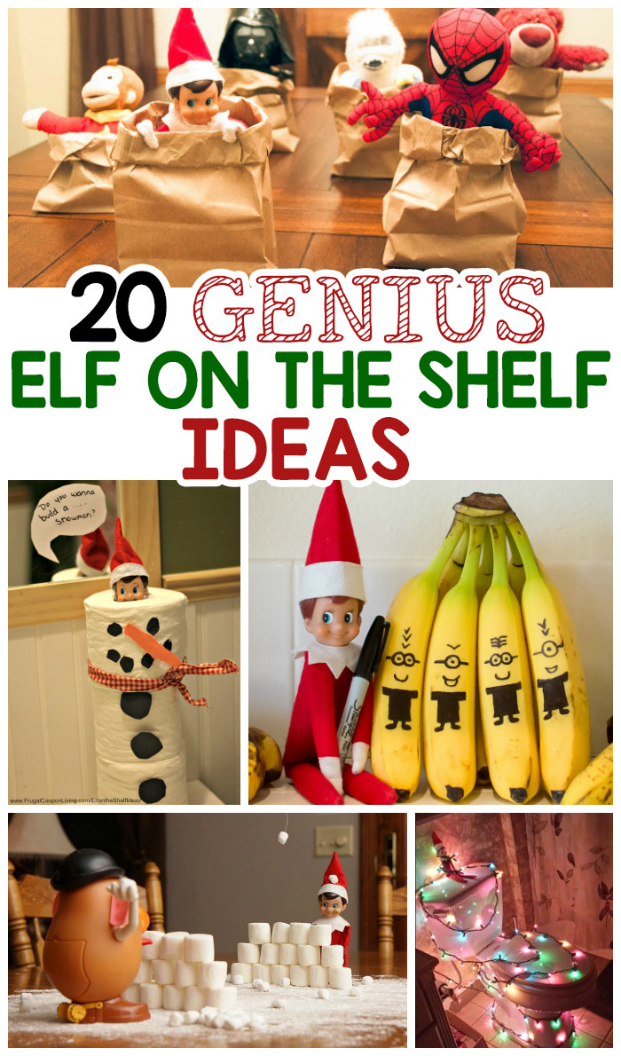 20 Genius Elf On The Shelf Ideas