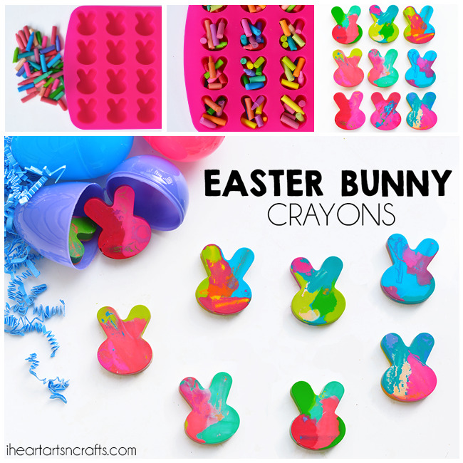 How To Make Easter Bunny Crayons 