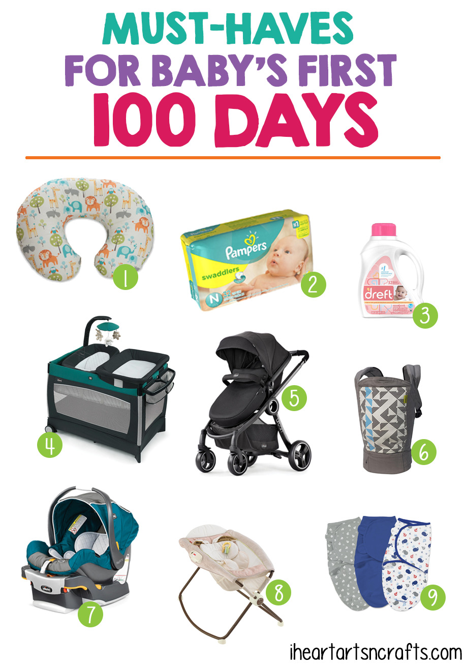 Must-Haves For Baby's First 100 dAYS
