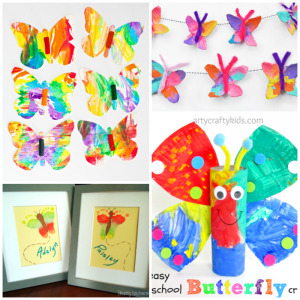 12 Butterfly Kids Crafts
