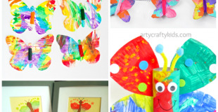 12 Butterfly Kids Crafts
