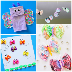 12 Butterfly Kids Crafts