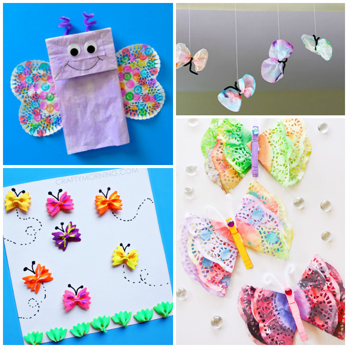12 Butterfly Kids Crafts