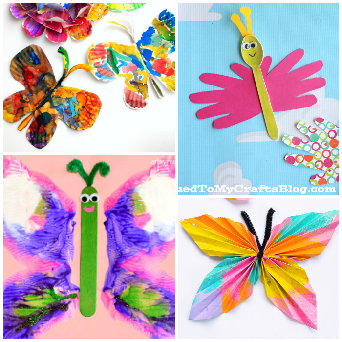 12 Butterfly Kids Crafts