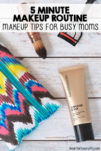 5 Minute Makeup Routine - Makeup Tips For Busy Moms