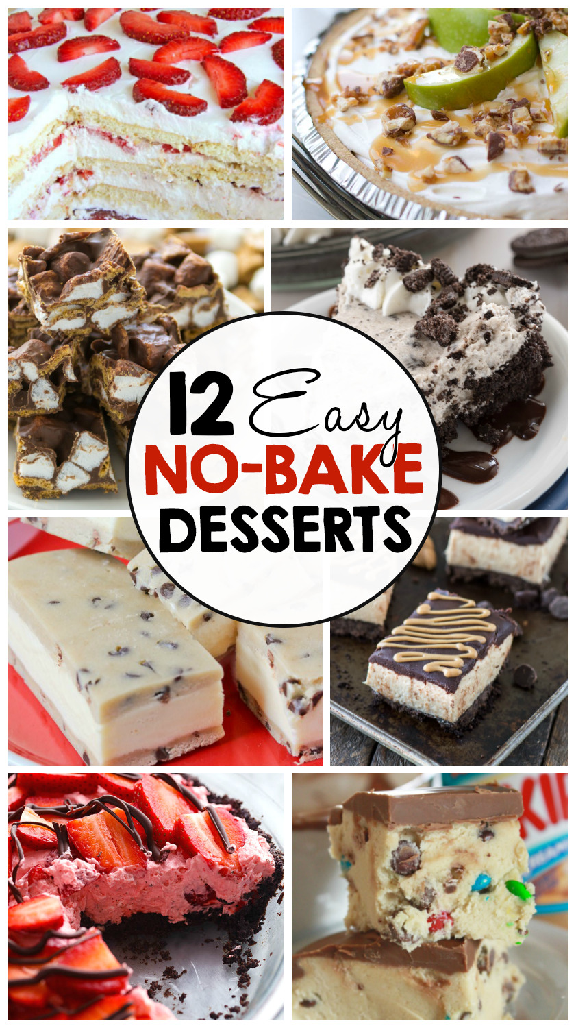 12 Easy No Bake Desserts