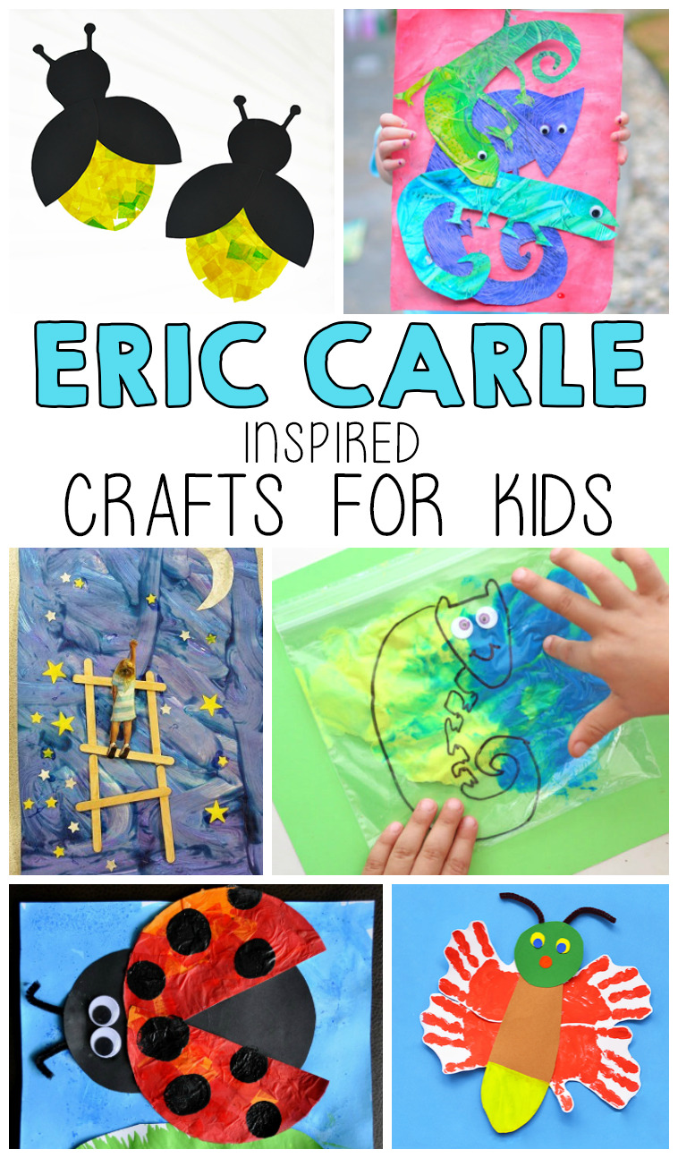 Eric Carle Inspired Crafts For Kids