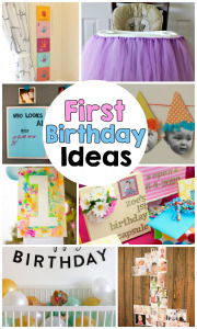 Creative Ideas For Baby's First Birthday