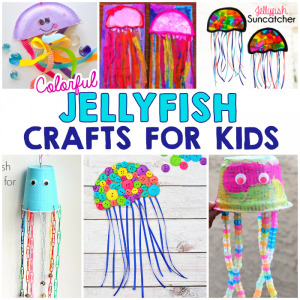 Colorful Jellyfish Crafts For Kids