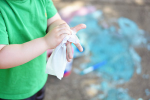 Homemade Sidewalk Chalk Paint Recipe