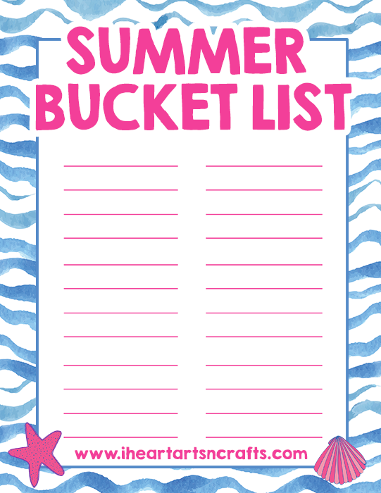 Summer Bucket List copy