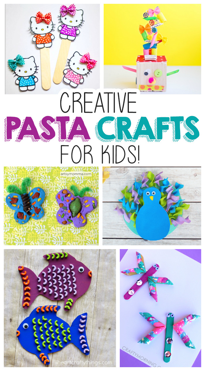 Creative Pasta Crafts For Kids