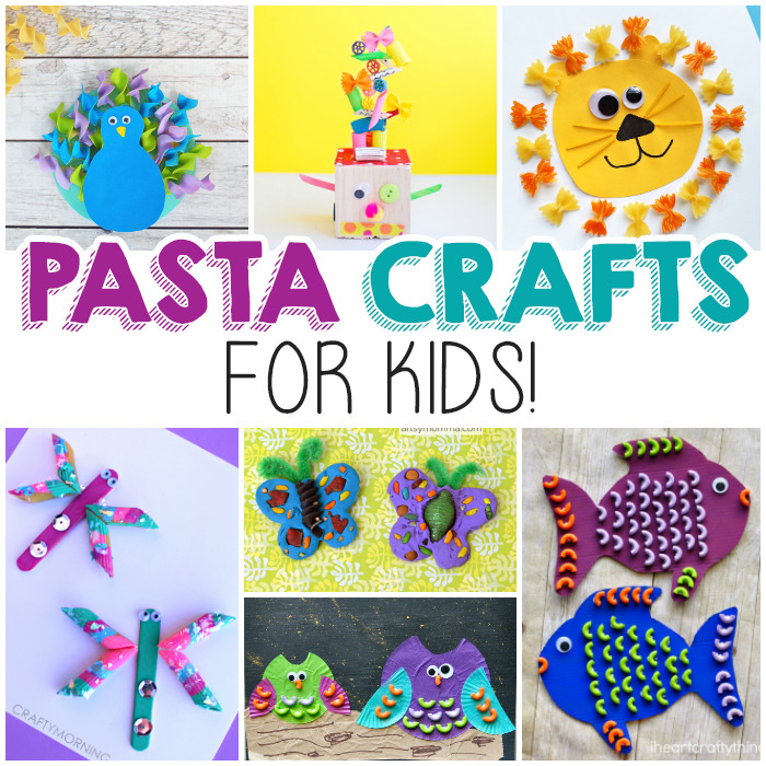 Creative Pasta Crafts For Kids
