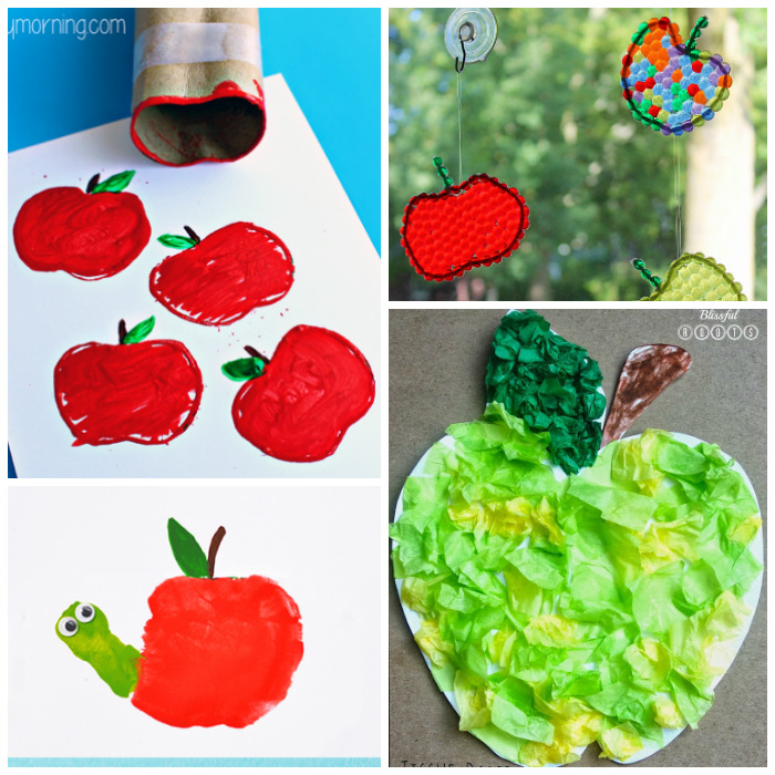 10 Creative Apple Crafts For Kids To Make