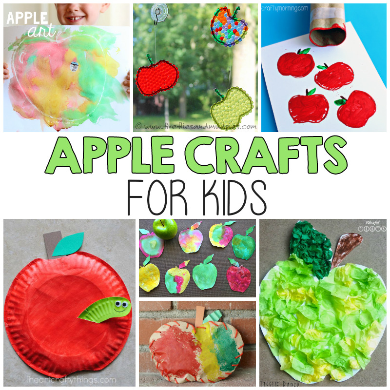10 Creative Apple Crafts For Kids To Make