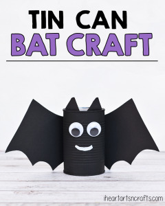 Tin Can Bat Craft For Kids