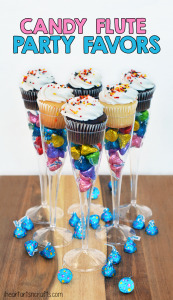 Candy Flute Birthday Party Favors