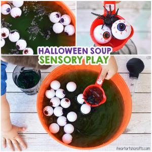 Halloween Soup Sensory Play