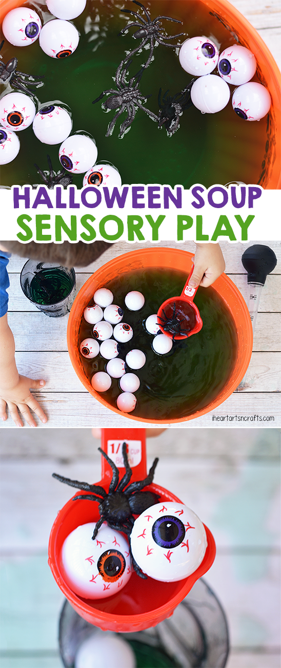 Halloween Soup Sensory Play