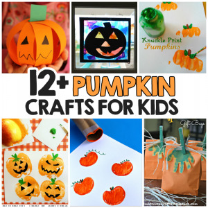 12+ Pumpkin Crafts For Kids