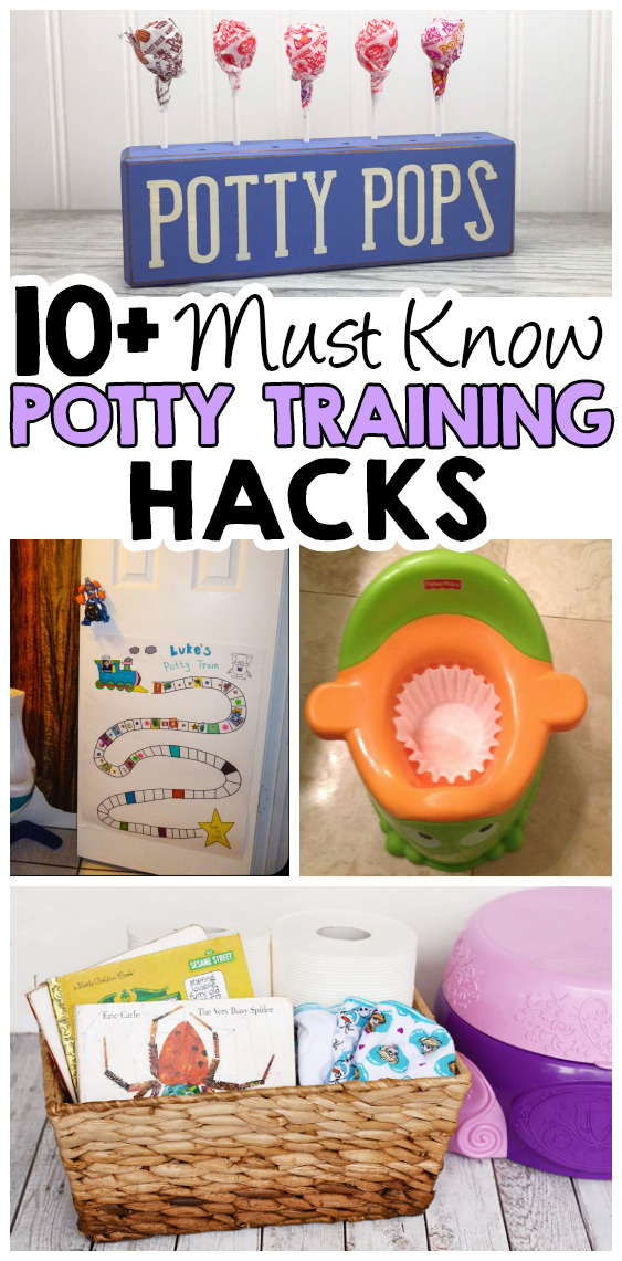 10+ Must Know Potty Training Hacks