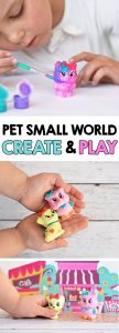 Pet Small World Imaginative Play - Create your own pets and play!